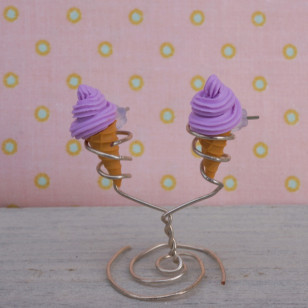 Puzetkové fialové zmrzlinky
